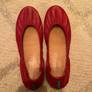 Cardinal Red Tieks Size 9